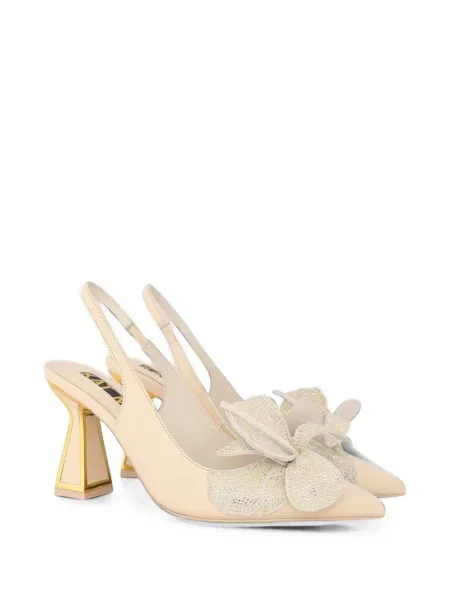 Pantofi cu toc Kat Maconie cu model floral slingback