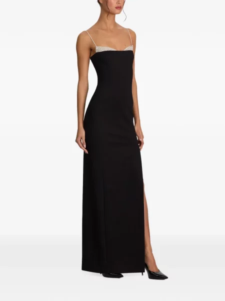 Rochie maxi Alice + Olivia negru
