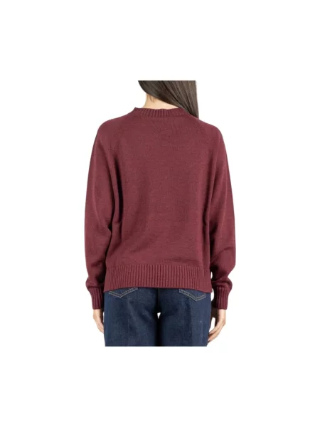 Sweter Max Mara wełniany pomarańczowy