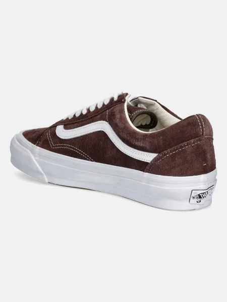 Semišové tenisky Vans Premium Classics LX Old Skool hnědé