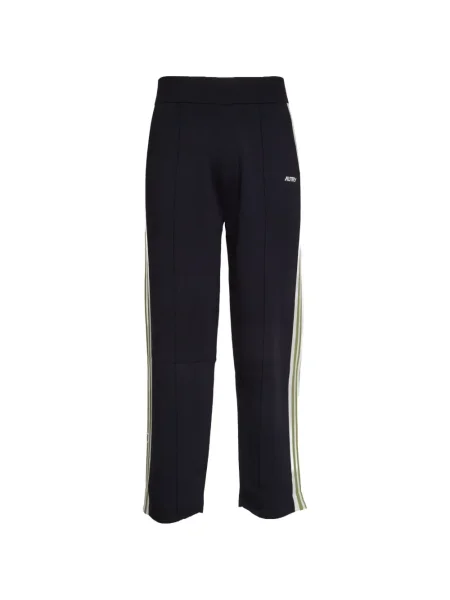 Pantaloni Autry cu dungi alergare negru