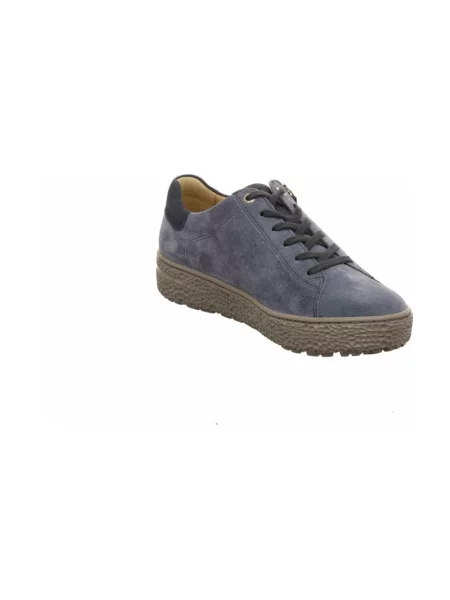 Sneakersy Hartjes skórzane niebieskie