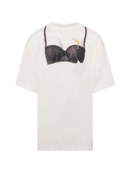 Tricou Doublet cu imagine alb