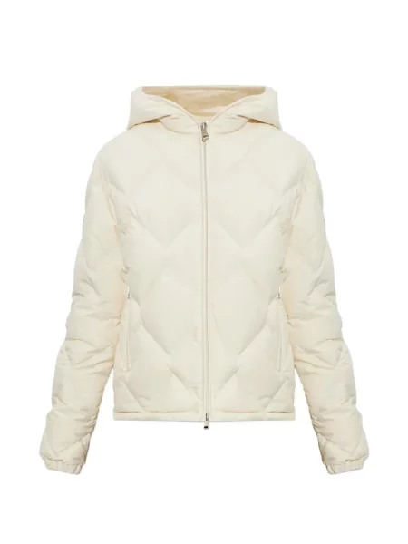 Geacă cu puf Moncler alb