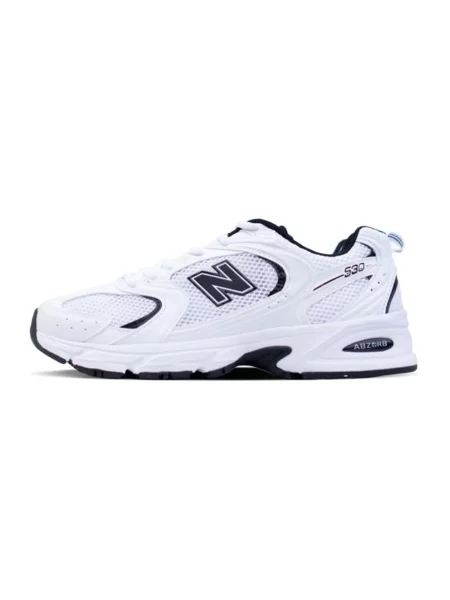 Sneakersy New Balance 530 skórzane białe