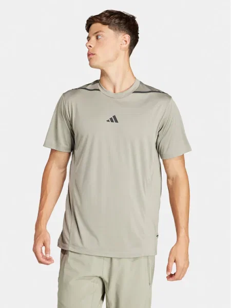Тениска за трениране adidas Performance с принт зелено