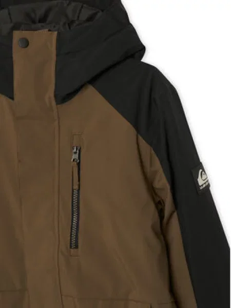 Quiksilver Snieglenčių striukė Mission ruda