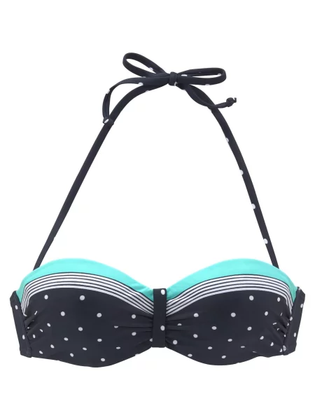 LASCANA Sutien costum de baie Monroe / turcoaz albastru