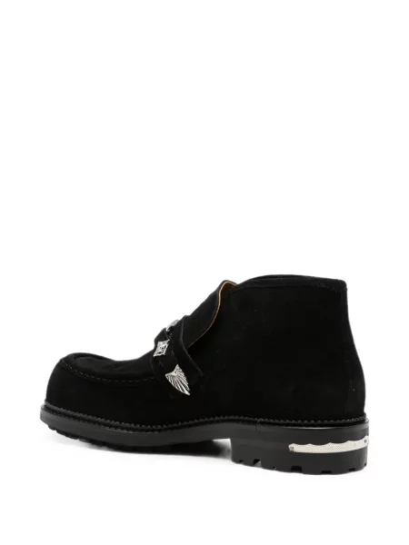 Botine Toga Virilis din piele de căprioară negru