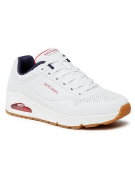 SKECHERS Nízke tenisky Uno Stand On Air červená biela