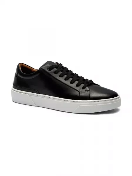 BOSS BLACK De piele sneakers Gary_Tenn_nalu_N negru