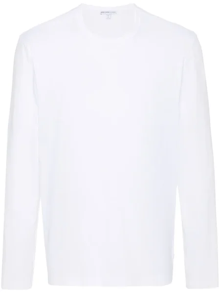Tricou James Perse lung alb