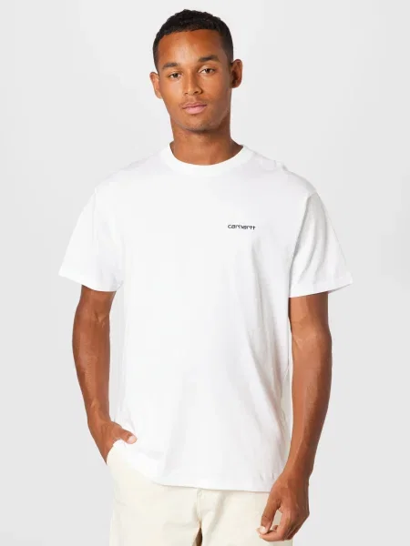 Carhartt WIP Tricou / negru alb