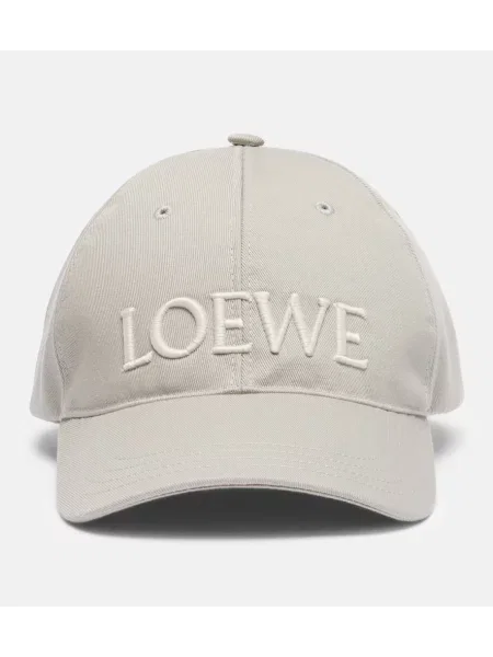 Шапка с козирки Loewe сиво