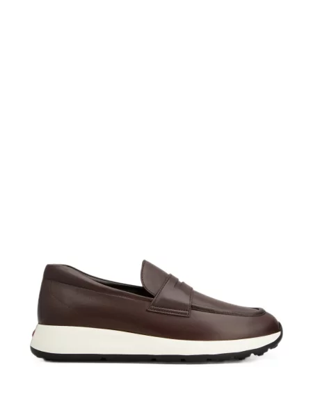 Pantofi loafer Tod's din piele maro