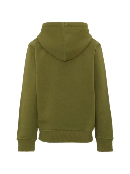 Bluza z kapturem dziecięca Trussardi zielona