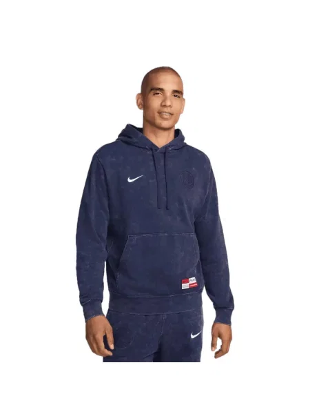 Bluza Z Kapturem Paris Saint Germain FC niebieska