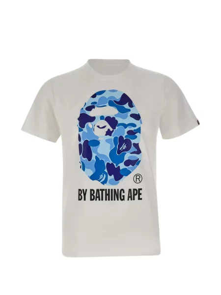 Majica A Bathing Ape® s camo uzorkom bijela