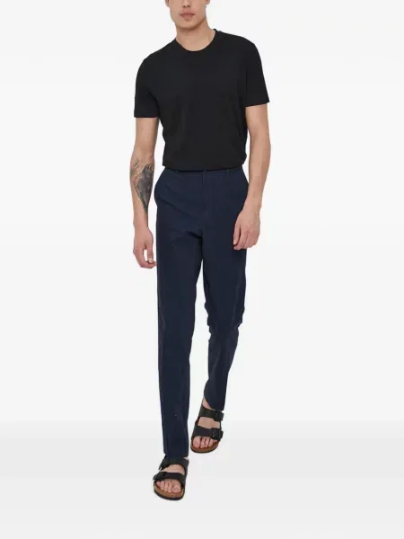 Pantaloni chino Sisley albastru