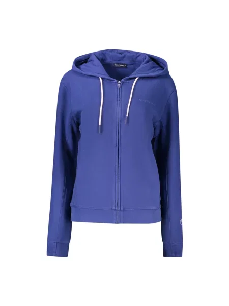 Bluza z kapturem North Sails z kapturem z długim rękawem niebieska