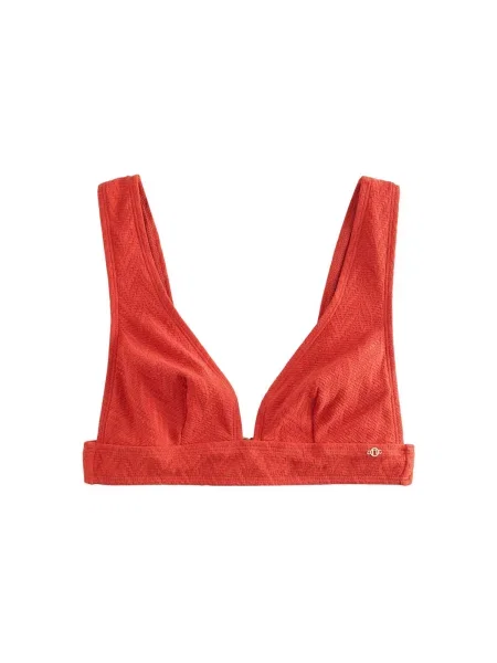 Next Sutien costum de baie orange roșu