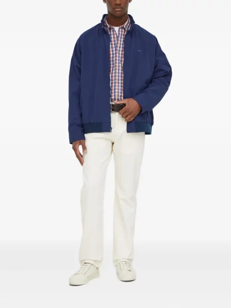 Карирани дънки straight leg Levi's® с шипове кафяво