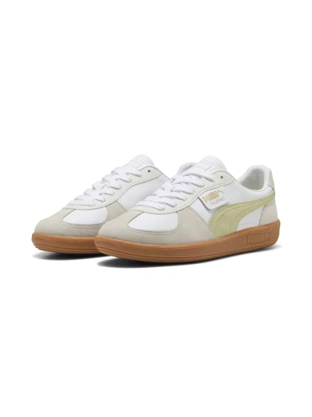 Sneakersy unisex Palermo ze skóry białe