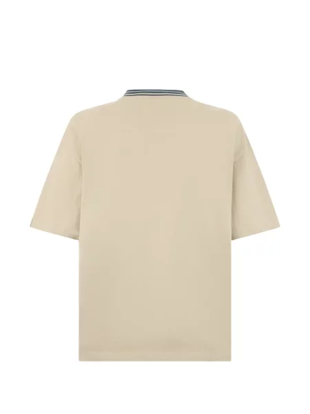 Tricou Boss cu dungi cu imagine