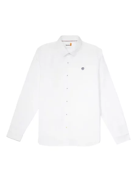 Cămașă Timberland cu broderie alb
