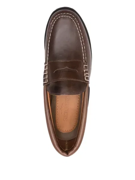 Pantofi loafer Sebago din piele maro