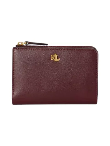Lauren Ralph Lauren portfel skórzany brązowy