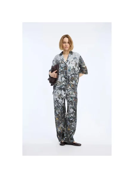 Spodnie Munthe szare