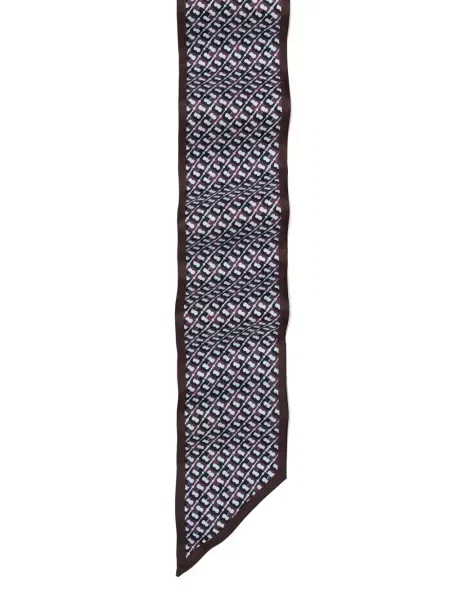 Fular Tory Burch albastru