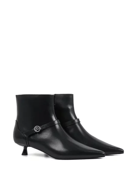 Cizme scurte Karl Lagerfeld din piele negru