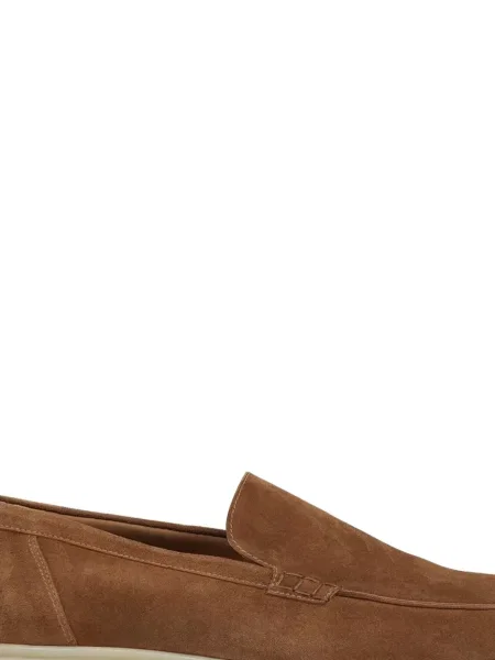 Pantofi loafer Premiata din piele de căprioară maro