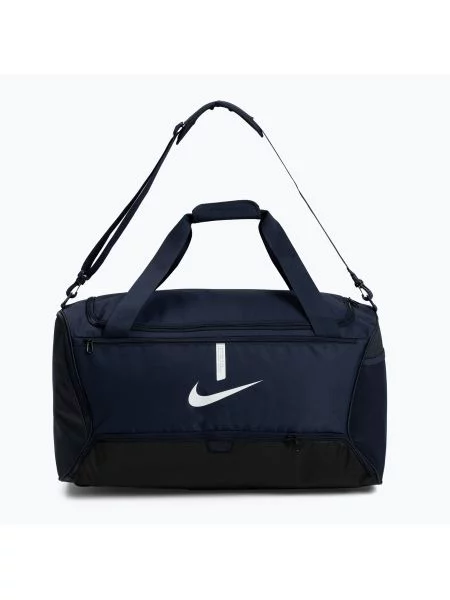 Torba treningowa Nike Academy Team Duffle L 95 l midnight navy/black/white biała
