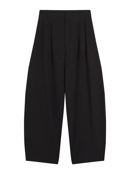 Bershka Pantaloni cutați negru