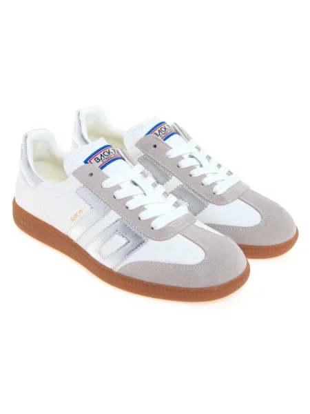 Sneakersy Back70 skórzane białe