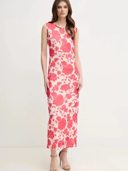 Marc Aurel rochie maxi mulata roșu