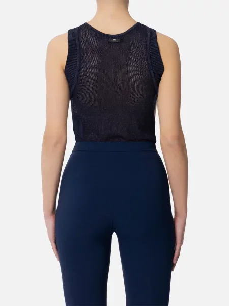 Топ Elisabetta Franchi синій