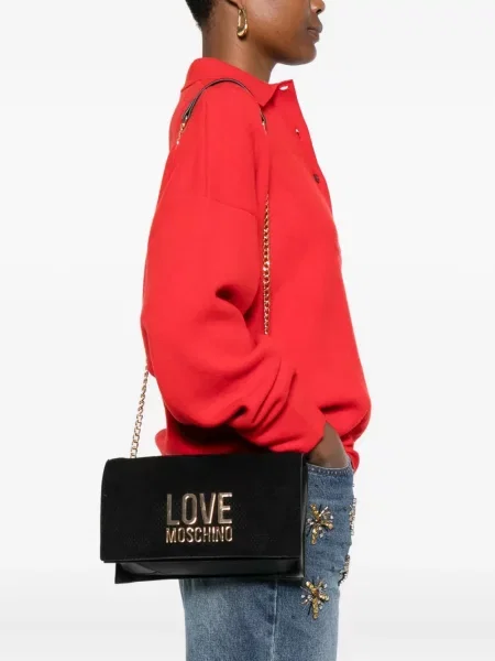 Geantă Love Moschino negru