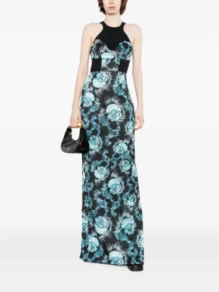 Rochie Just Cavalli cu imagine negru