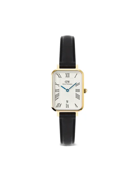 Ceas Daniel Wellington Quadro Roman Numerals Date negru