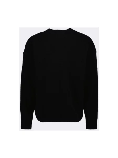 Sweter Palm Angels z logo czarny