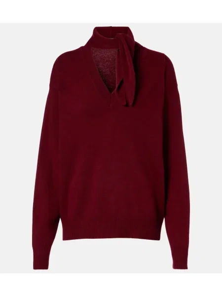 Pulover Plan C de lână bordo