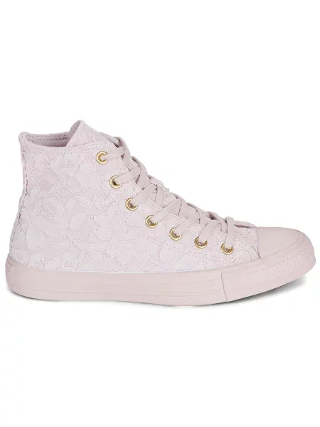 Členkové topánky Converse ružová