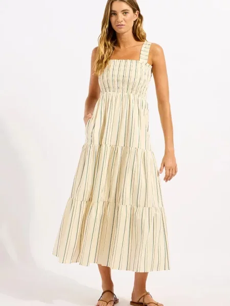 Seafolly haljina od Stripe Faithfull bež