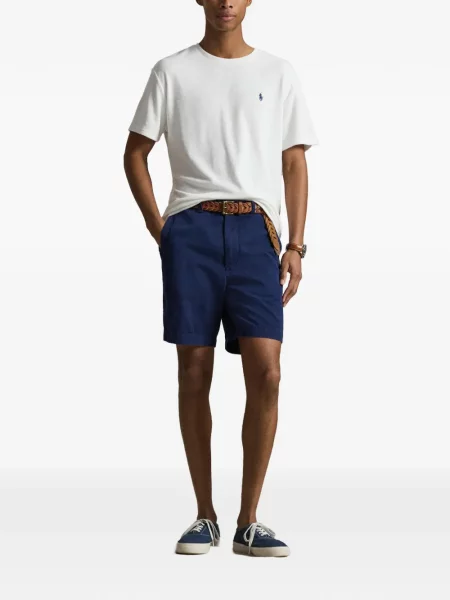 Ριγέ δερμάτινος κάλτσες Polo Ralph Lauren με κορδόνι μαύρο