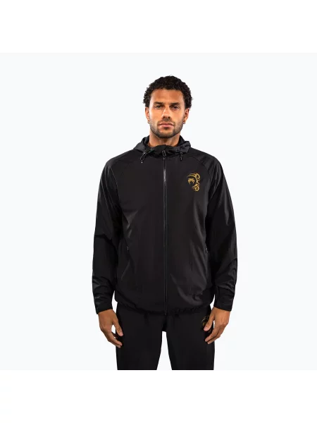Geacă pentru bărbați Venum x Mike Tyson Tiger Track black/gold negru