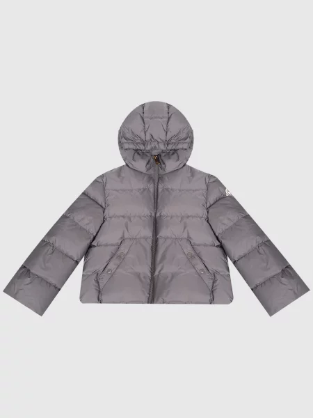 Детский пуховик Moncler Enfant серый